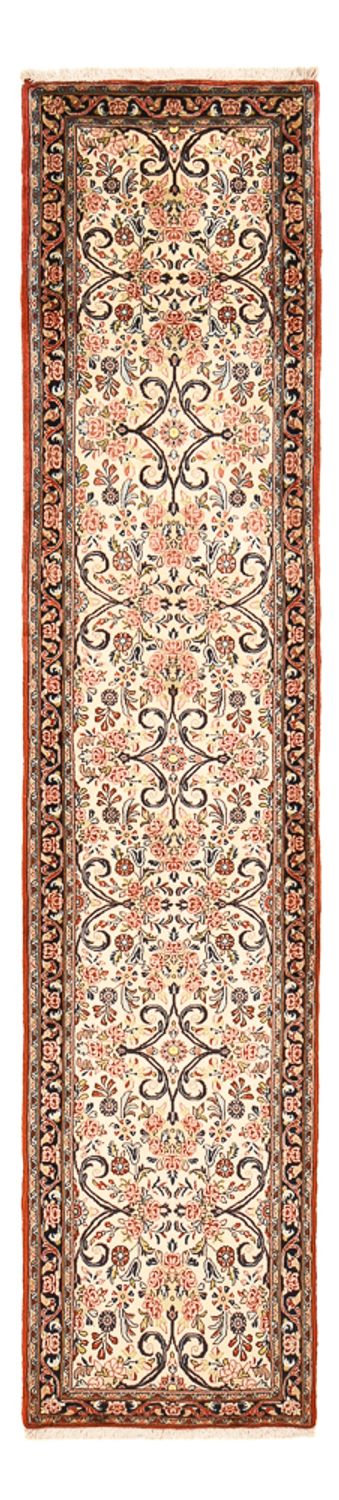 Alfombra de pasillo Alfombra persa - Bidjar - 297 x 65 cm - beige