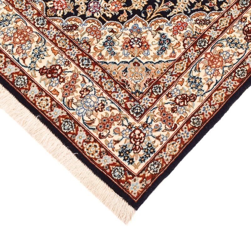Alfombra Persa - Isfahan - Prima - 148 x 101 cm - azul oscuro
