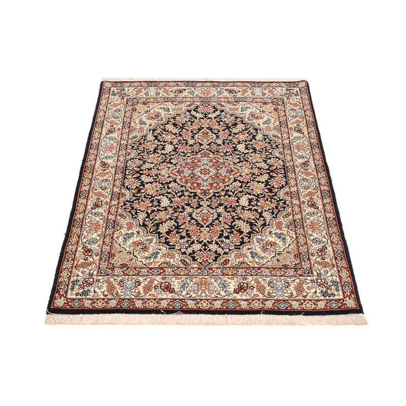 Alfombra Persa - Isfahan - Prima - 148 x 101 cm - azul oscuro