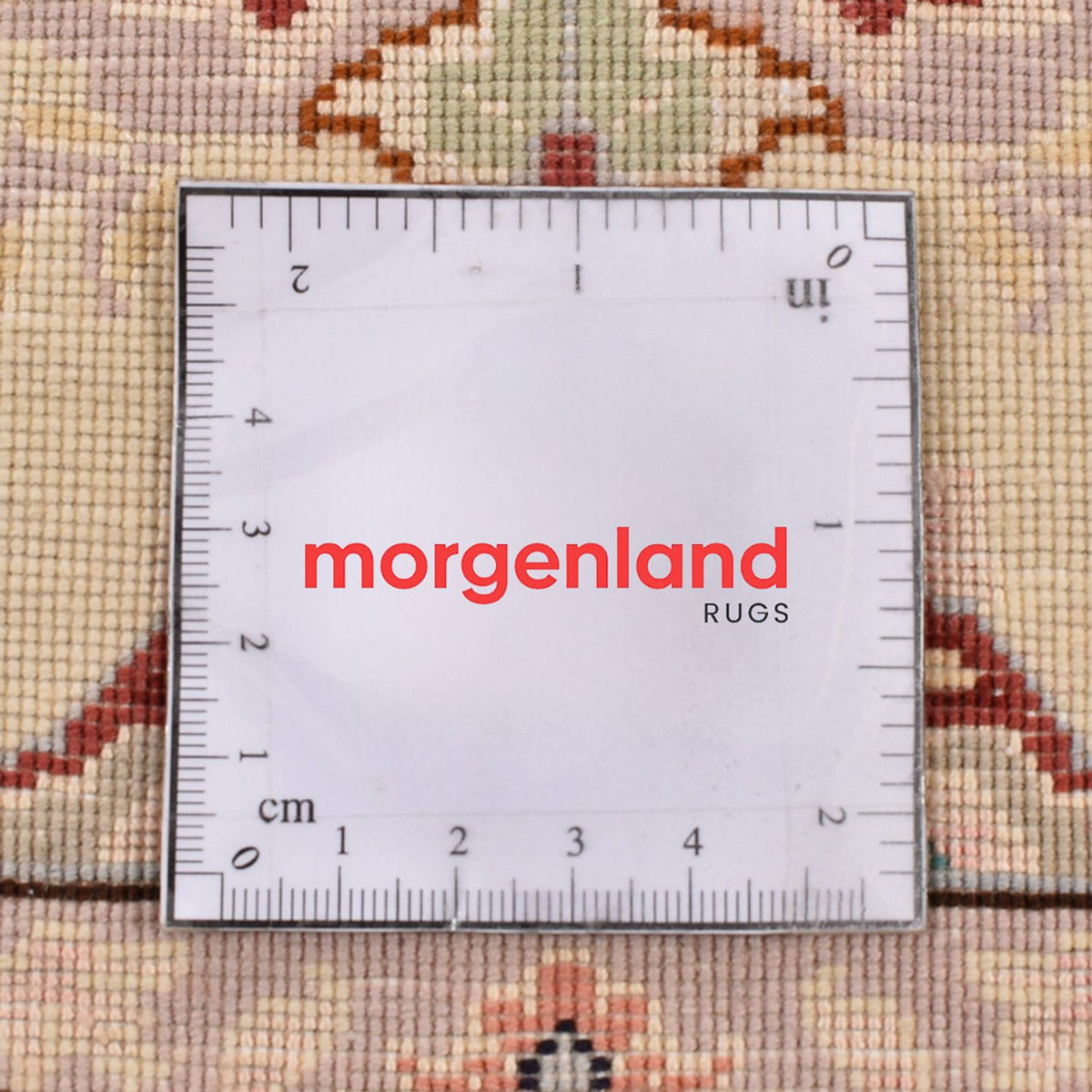 Alfombra de pasillo Alfombra Persa - Tabriz - Real - 210 x 81 cm - beige