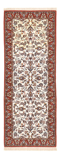 Alfombra de pasillo Alfombra Persa - Isfahan - Prima - 190 x 70 cm - beige oscuro
