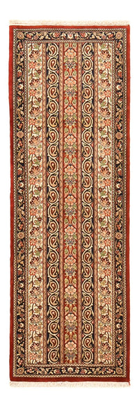 Alfombra de pasillo Alfombra Persa - Ghom - Royal - 156 x 55 cm - beige oscuro