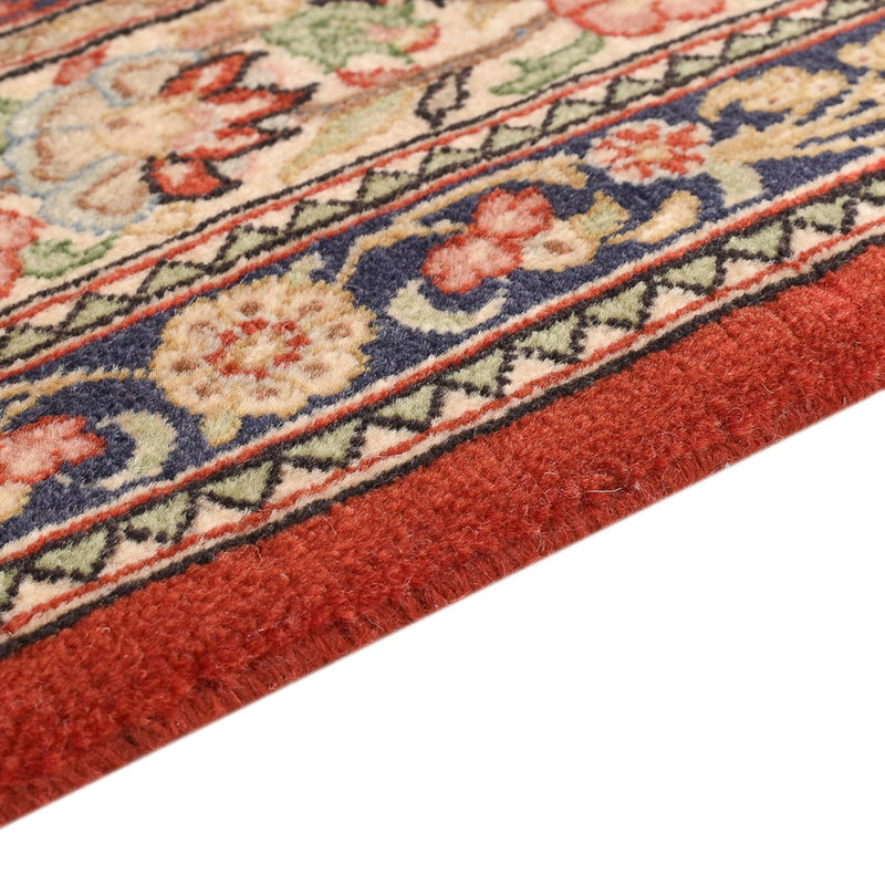 Alfombra de pasillo Alfombra Persa - Ghom - Royal - 156 x 55 cm - beige oscuro
