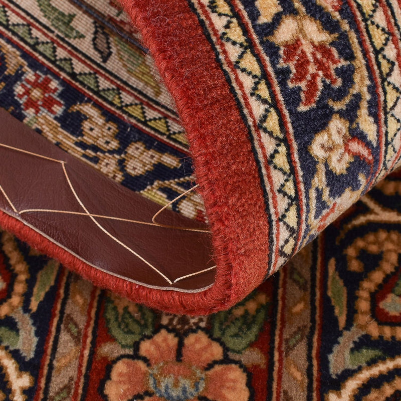 Alfombra de pasillo Alfombra Persa - Ghom - Royal - 156 x 55 cm - beige oscuro