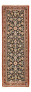 Alfombra de pasillo Alfombra Persa - Ghom - Royal - 155 x 55 cm - azul oscuro