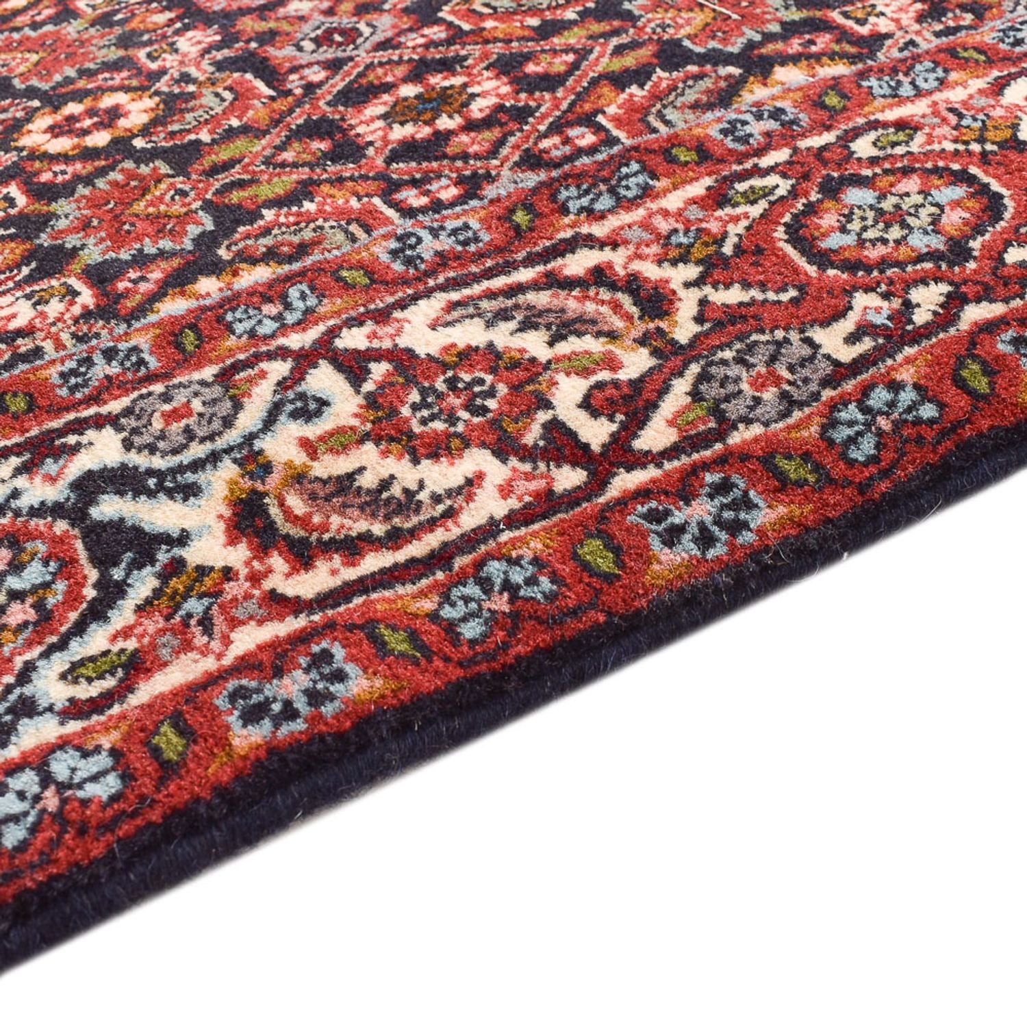 Alfombra de pasillo Alfombra persa - Bidjar - 296 x 87 cm - óxido