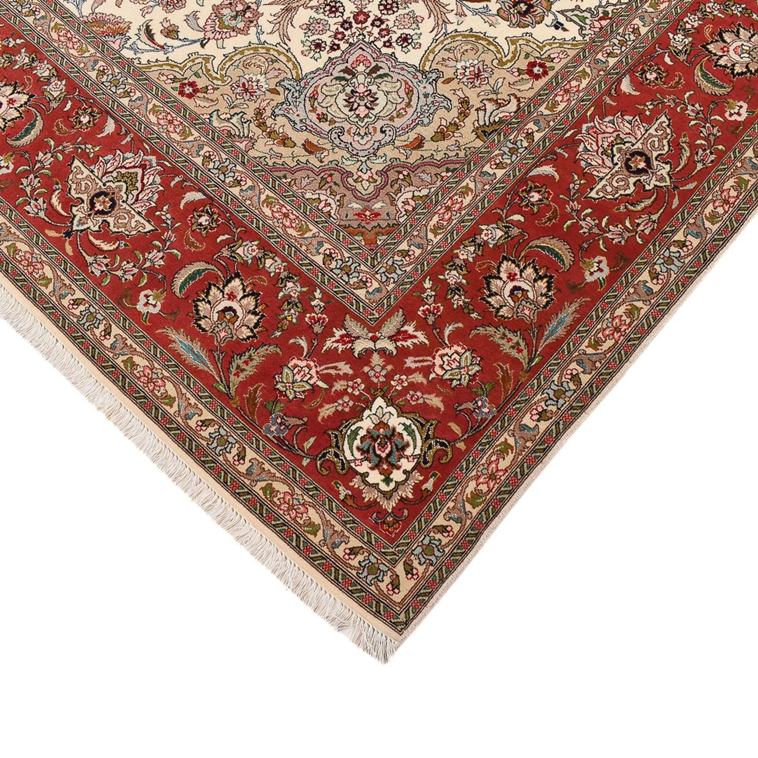 Alfombra Persa - Tabriz - Real - 302 x 248 cm - arena