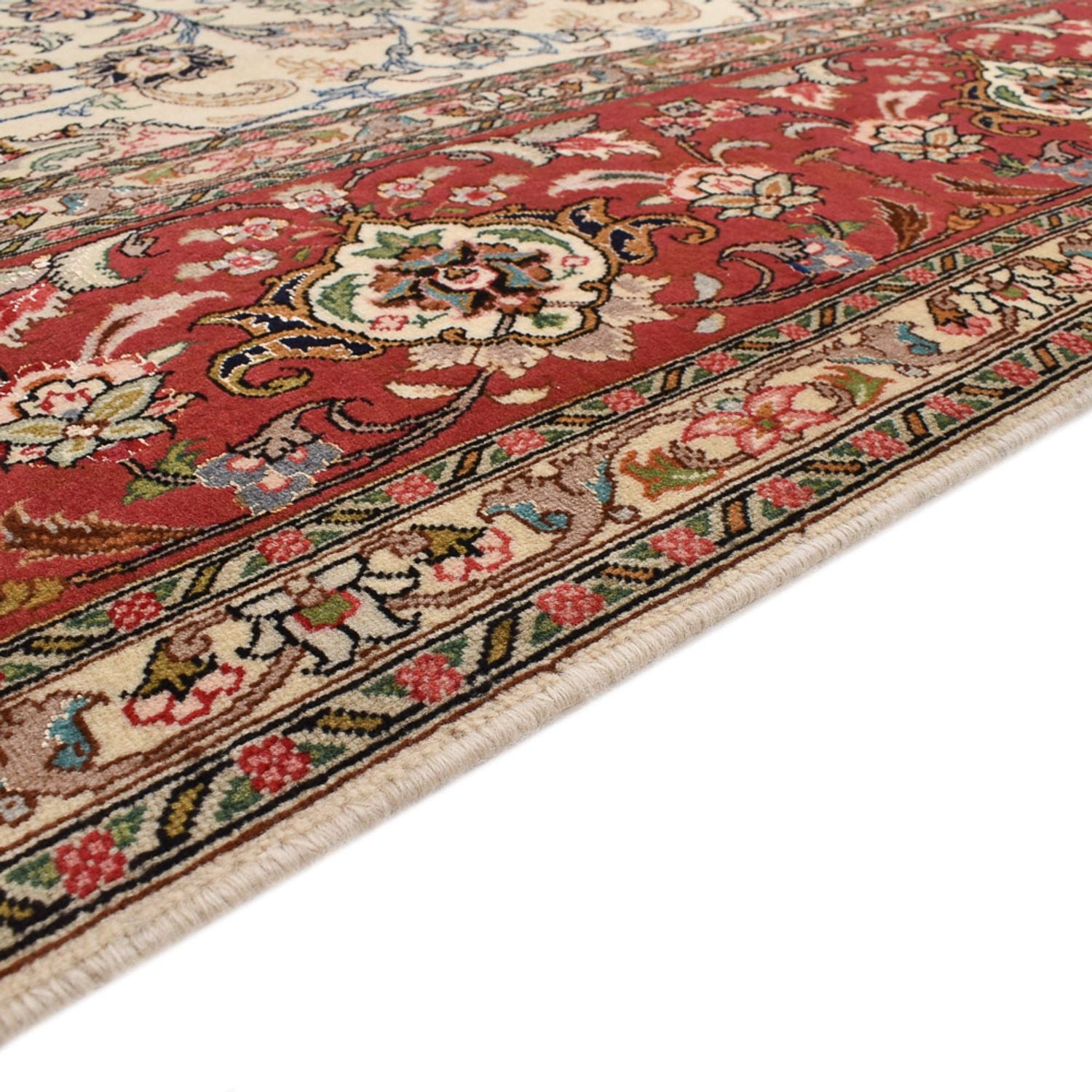Alfombra Persa - Tabriz - Real - 302 x 248 cm - arena