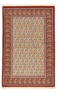 Alfombra Persa - Ghom - Royal - 157 x 101 cm - beige claro