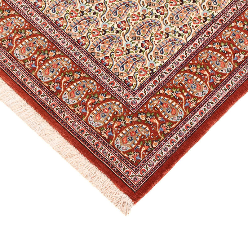 Alfombra Persa - Ghom - Royal - 157 x 101 cm - beige claro