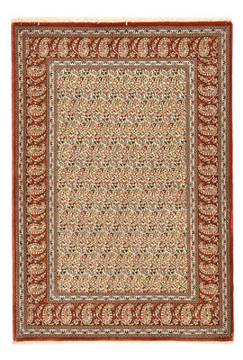 Alfombra Persa - Ghom - Royal - 150 x 105 cm - beige claro