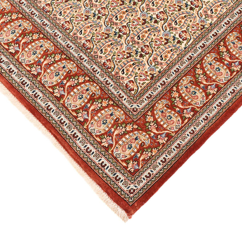 Alfombra Persa - Ghom - Royal - 150 x 105 cm - beige claro