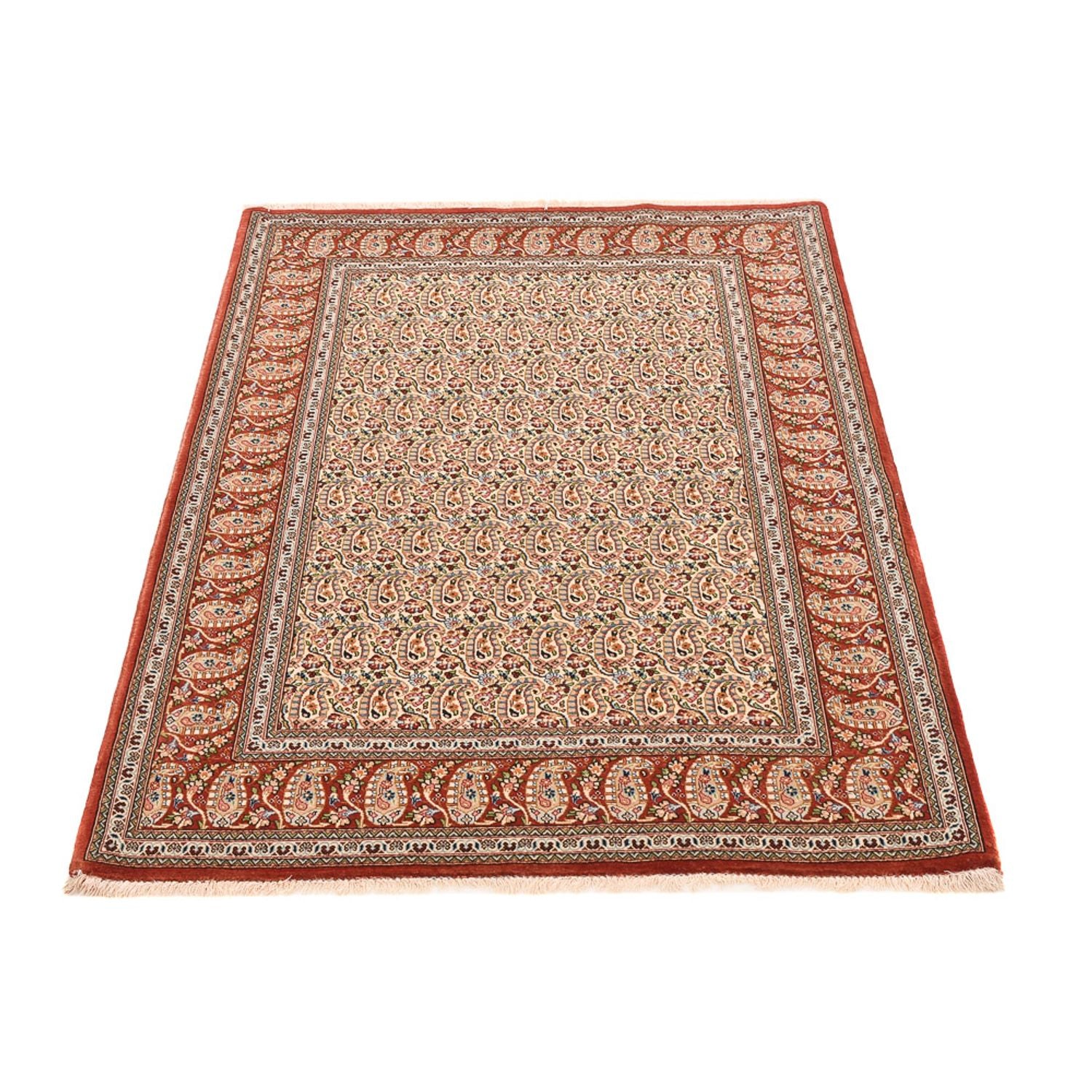 Alfombra Persa - Ghom - Royal - 150 x 105 cm - beige claro