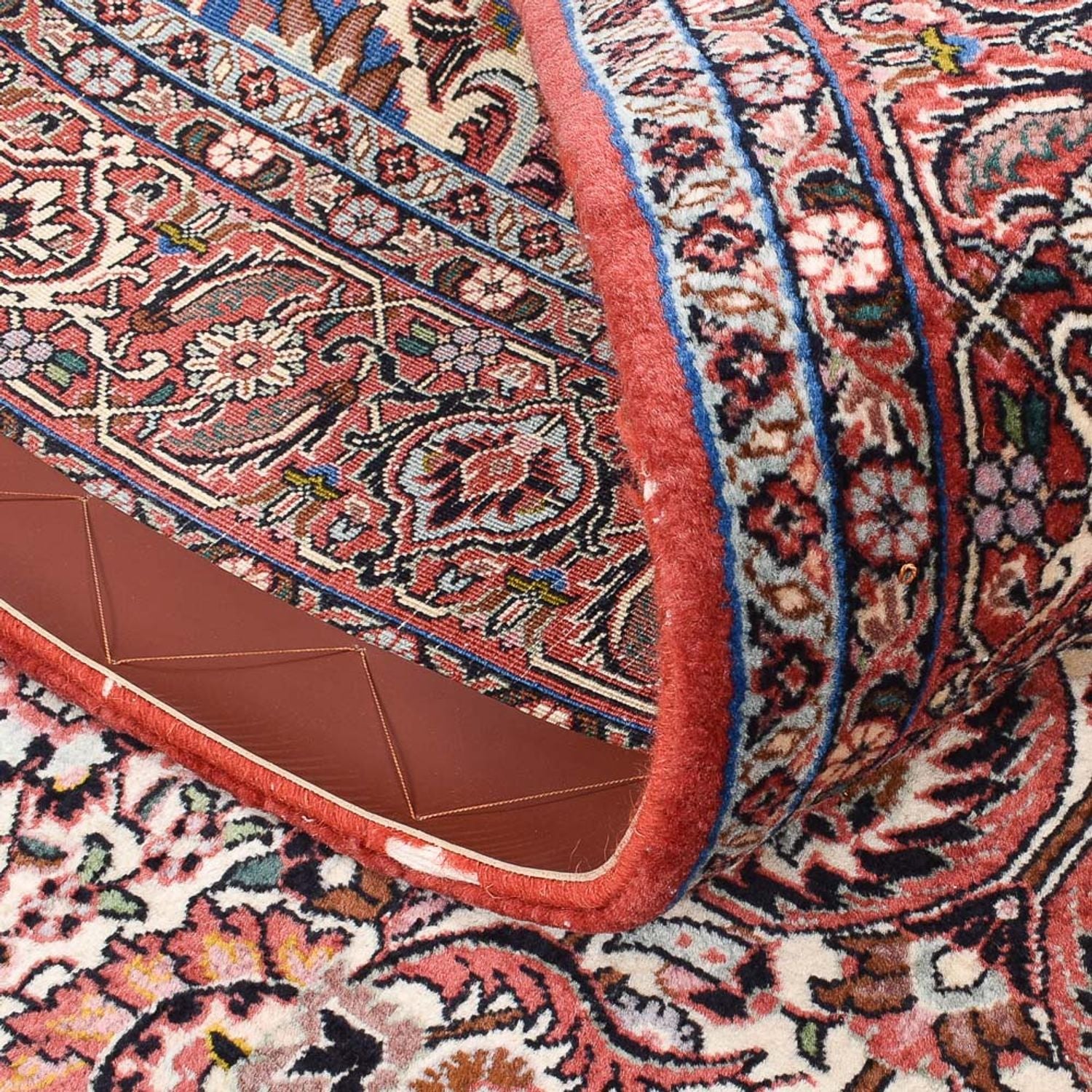 Alfombra persa - Bidjar - 246 x 178 cm - óxido