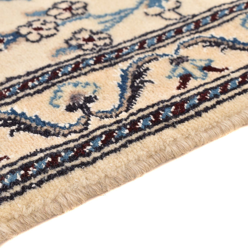 Alfombra de pasillo Alfombra Persa - Nain - Real - 199 x 60 cm - beige