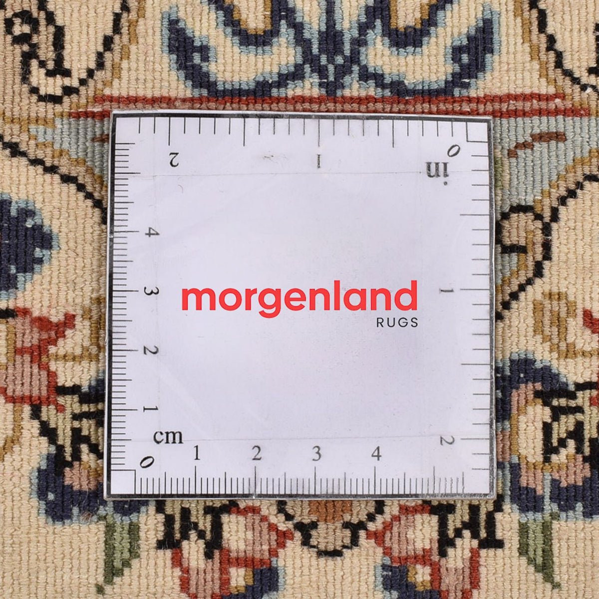 Alfombra de pasillo Alfombra persa - Ghom - 193 x 77 cm - beige