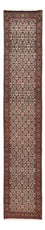 Alfombra de pasillo Alfombra persa - Bidjar - 392 x 76 cm - óxido