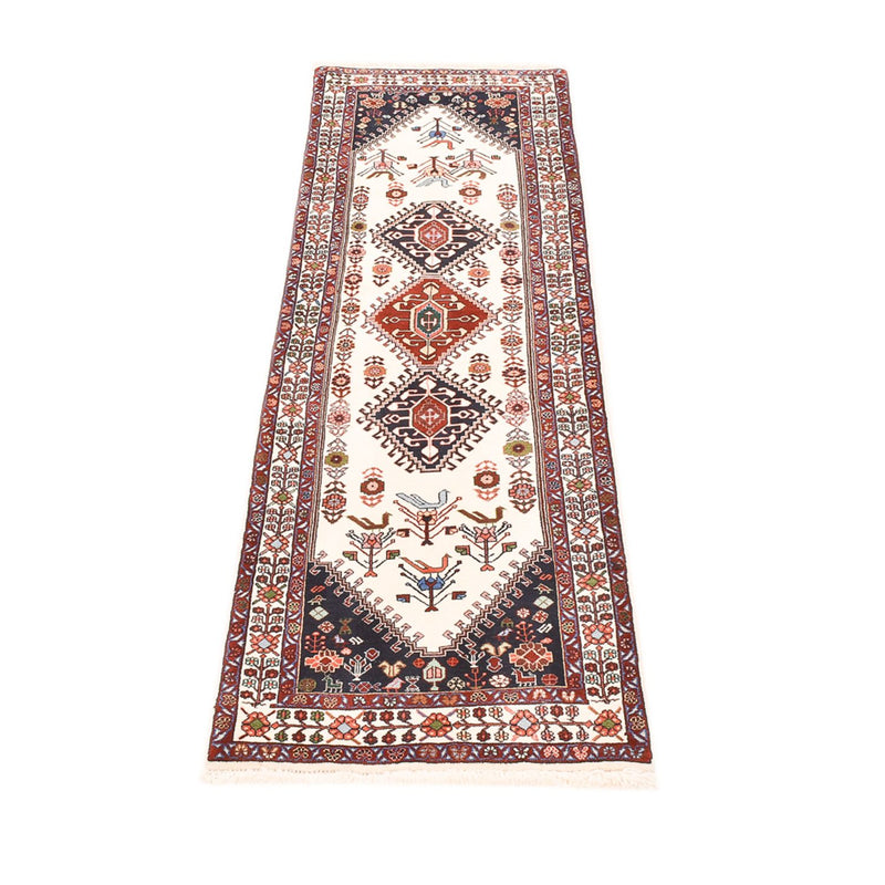 Alfombra de pasillo Alfombra Gabbeh - Persa Kashkuli - 200 x 63 cm - multicolor