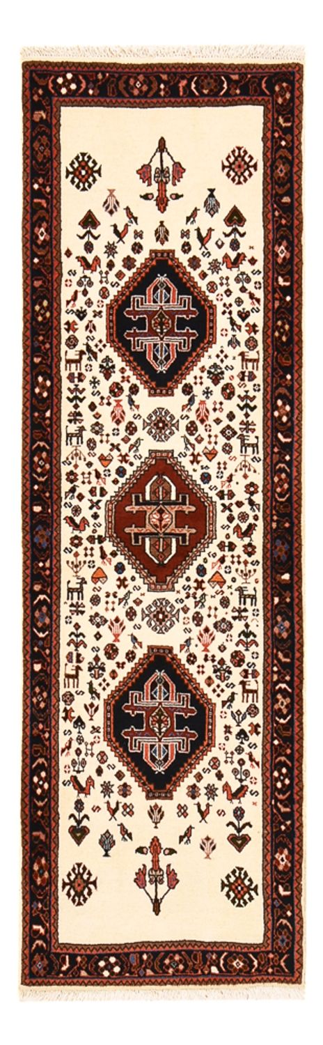 Alfombra de pasillo Alfombra Gabbeh - Persa Kashkuli - 205 x 65 cm - multicolor