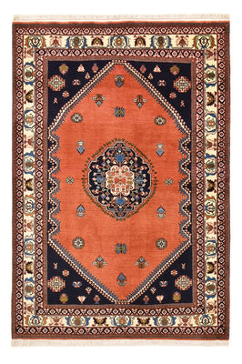 Alfombra Gabbeh - Persa Kashkuli - 255 x 163 cm - rojo