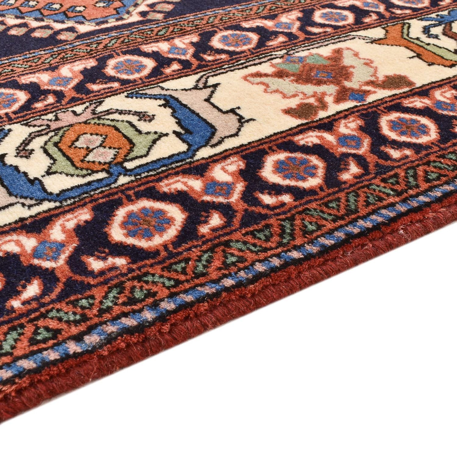 Alfombra Gabbeh - Persa Kashkuli - 255 x 163 cm - rojo