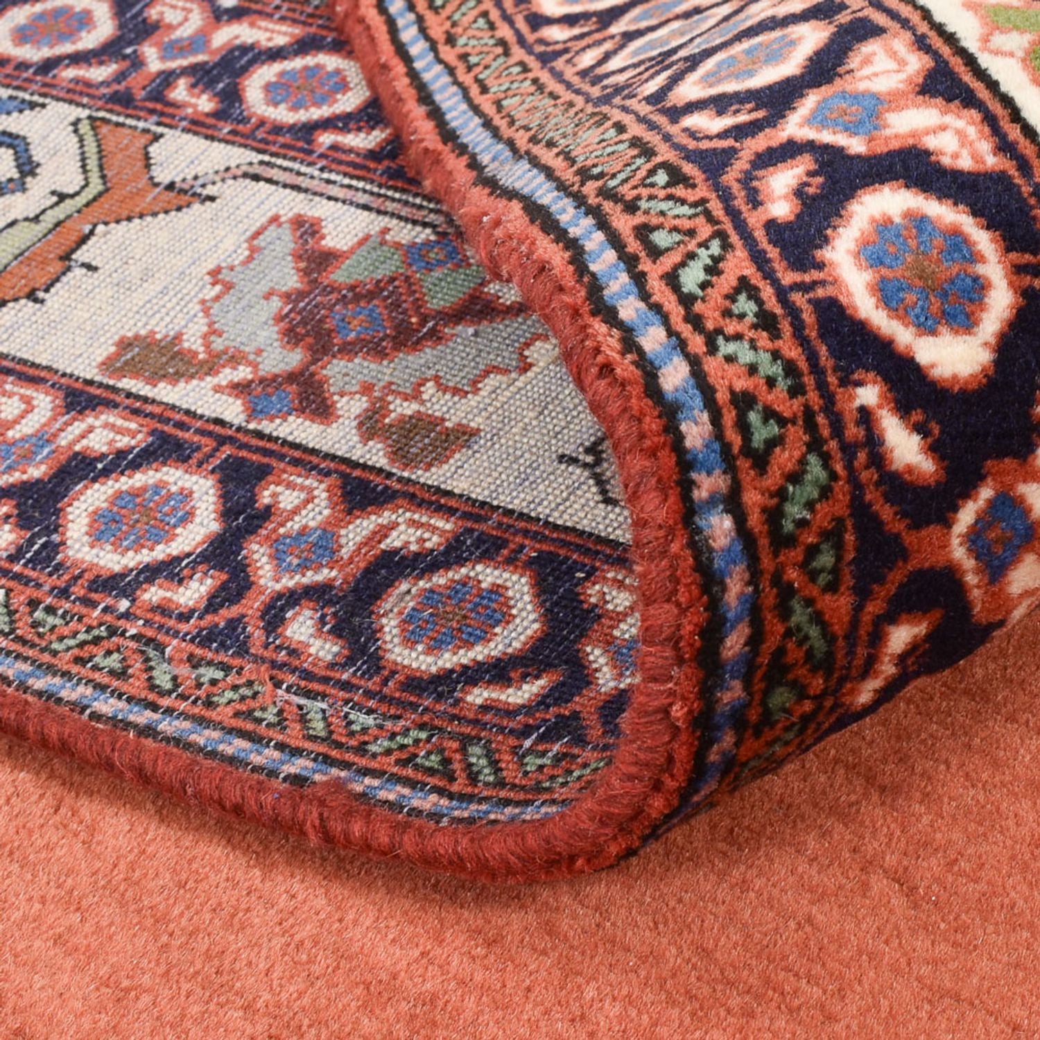 Alfombra Gabbeh - Persa Kashkuli - 255 x 163 cm - rojo