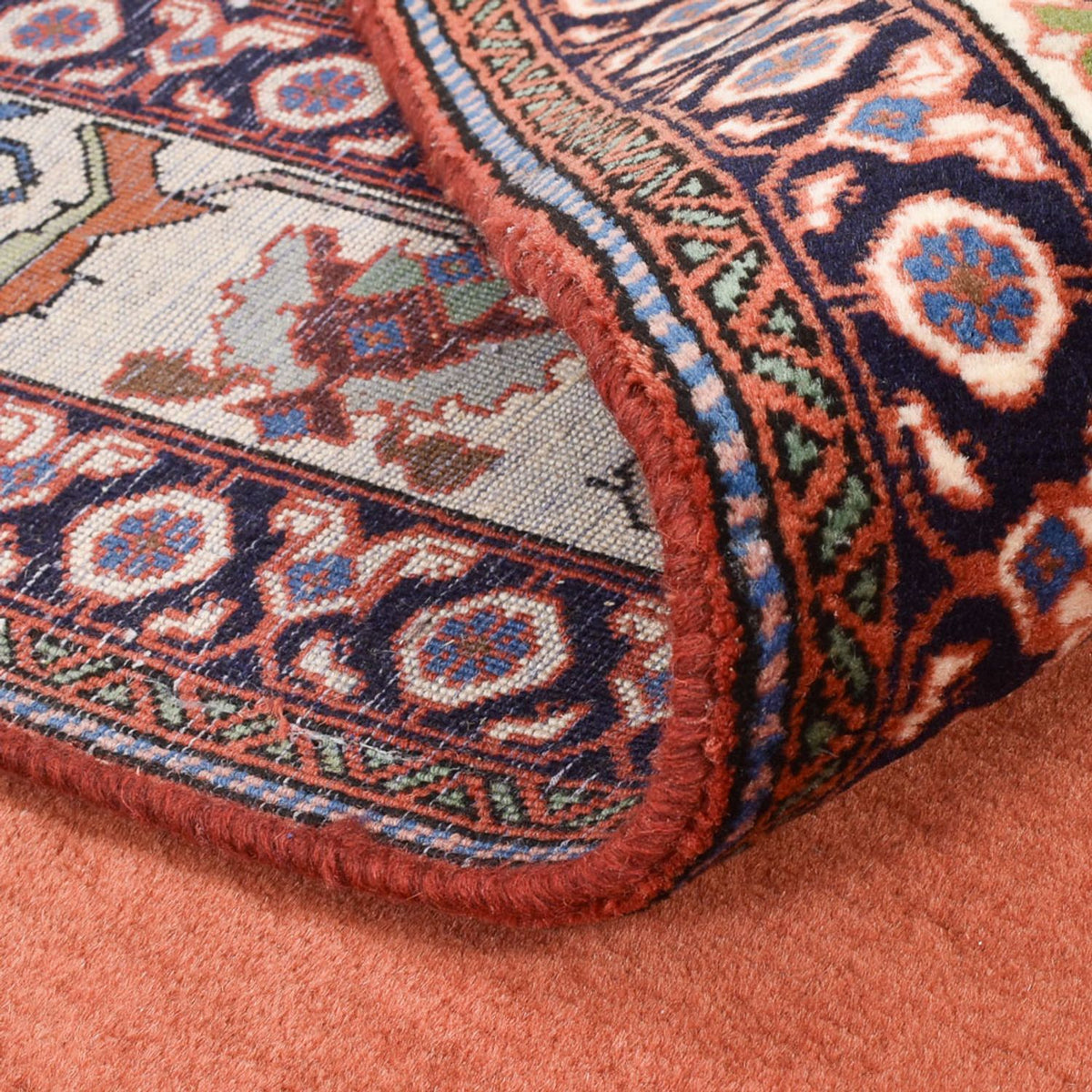 Alfombra Gabbeh - Persa Kashkuli - 255 x 163 cm - rojo