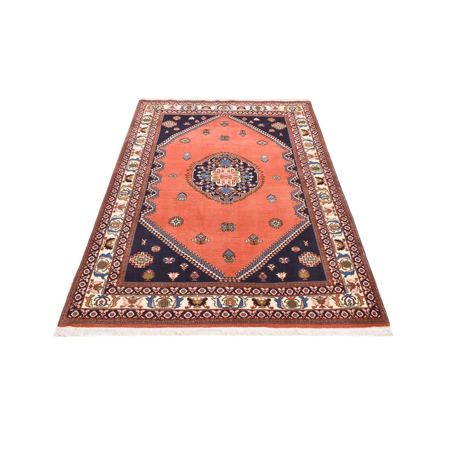 Alfombra Gabbeh - Persa Kashkuli - 255 x 163 cm - rojo