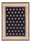 Alfombra Gabbeh - Persa Kashkuli - 240 x 175 cm - azul oscuro