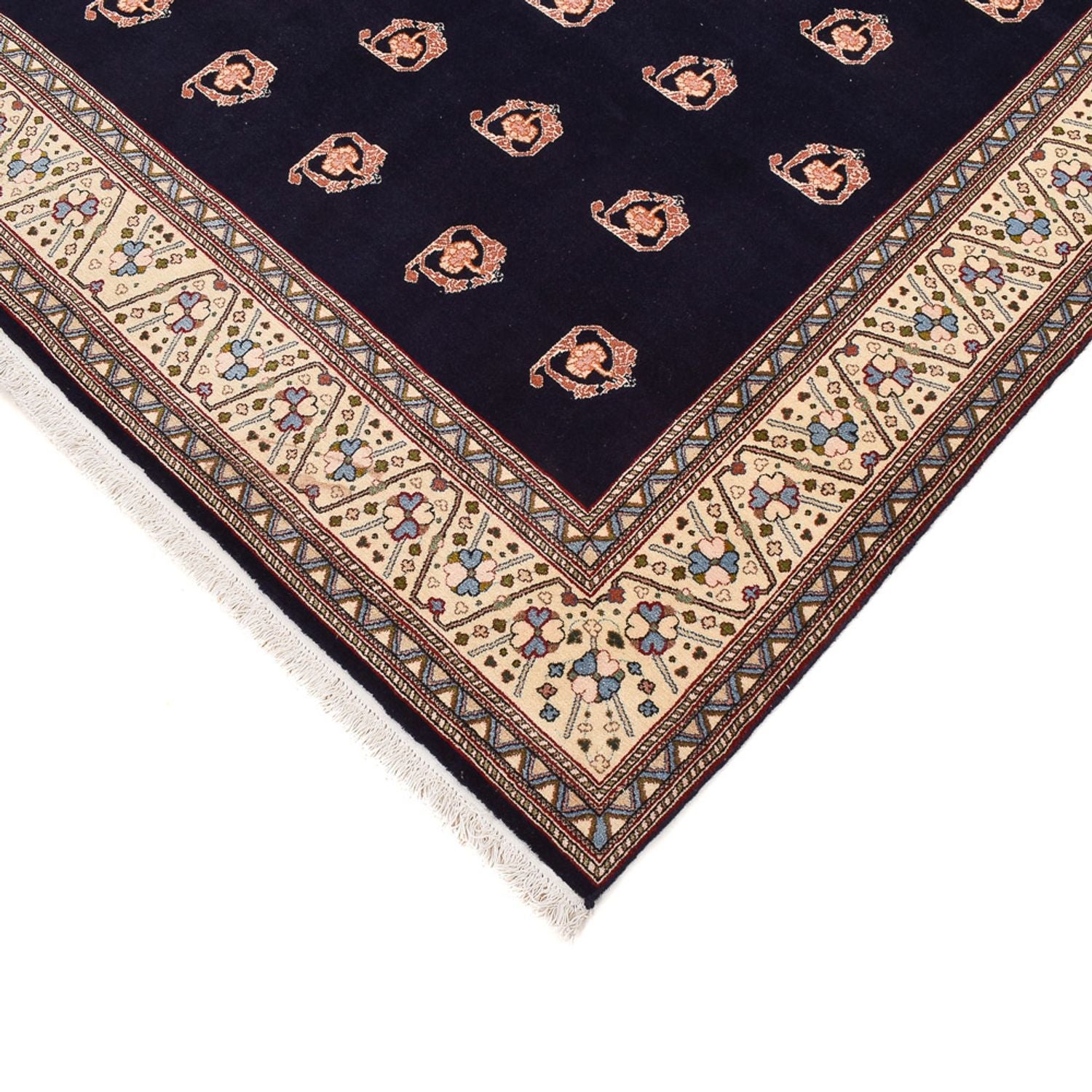 Alfombra Gabbeh - Persa Kashkuli - 240 x 175 cm - azul oscuro