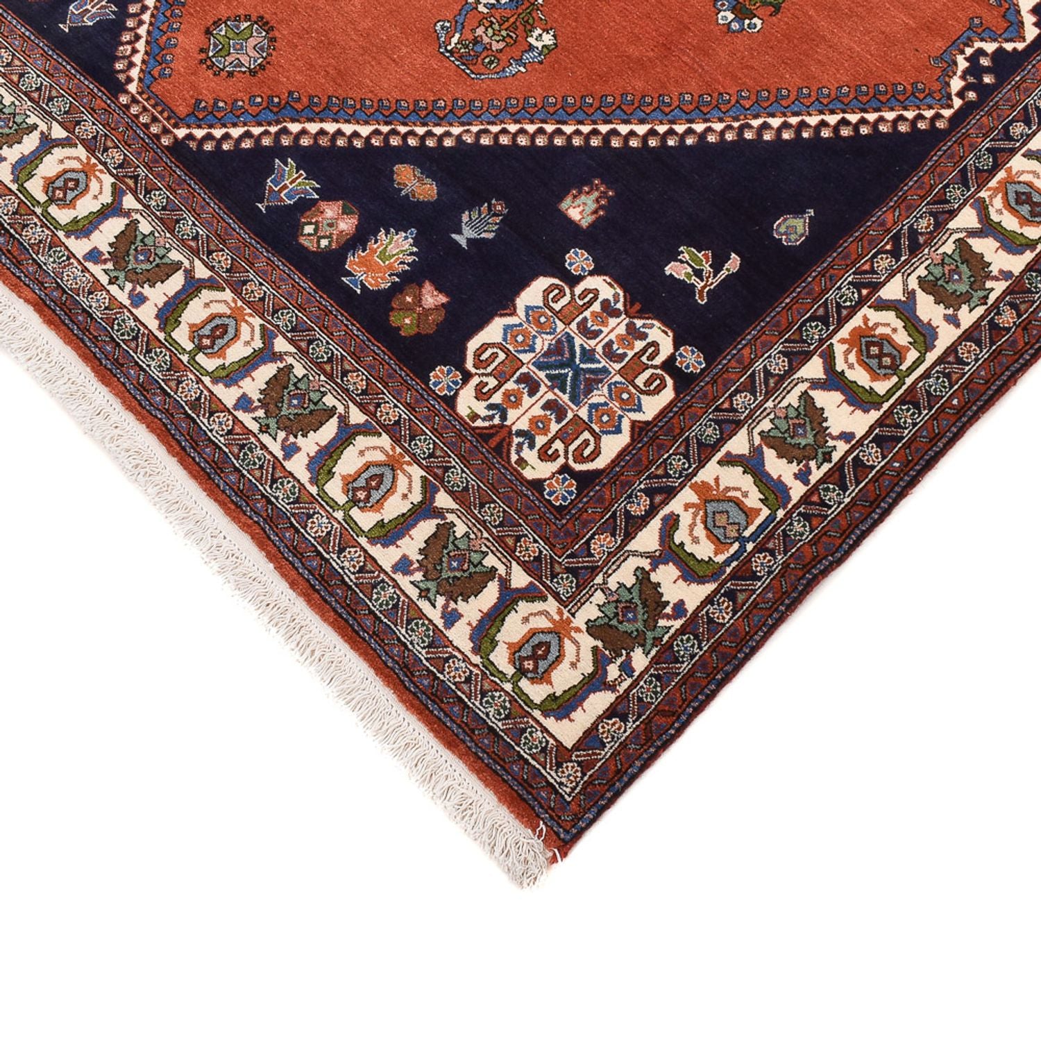 Alfombra Gabbeh - Persa Kashkuli - 260 x 180 cm - rojo