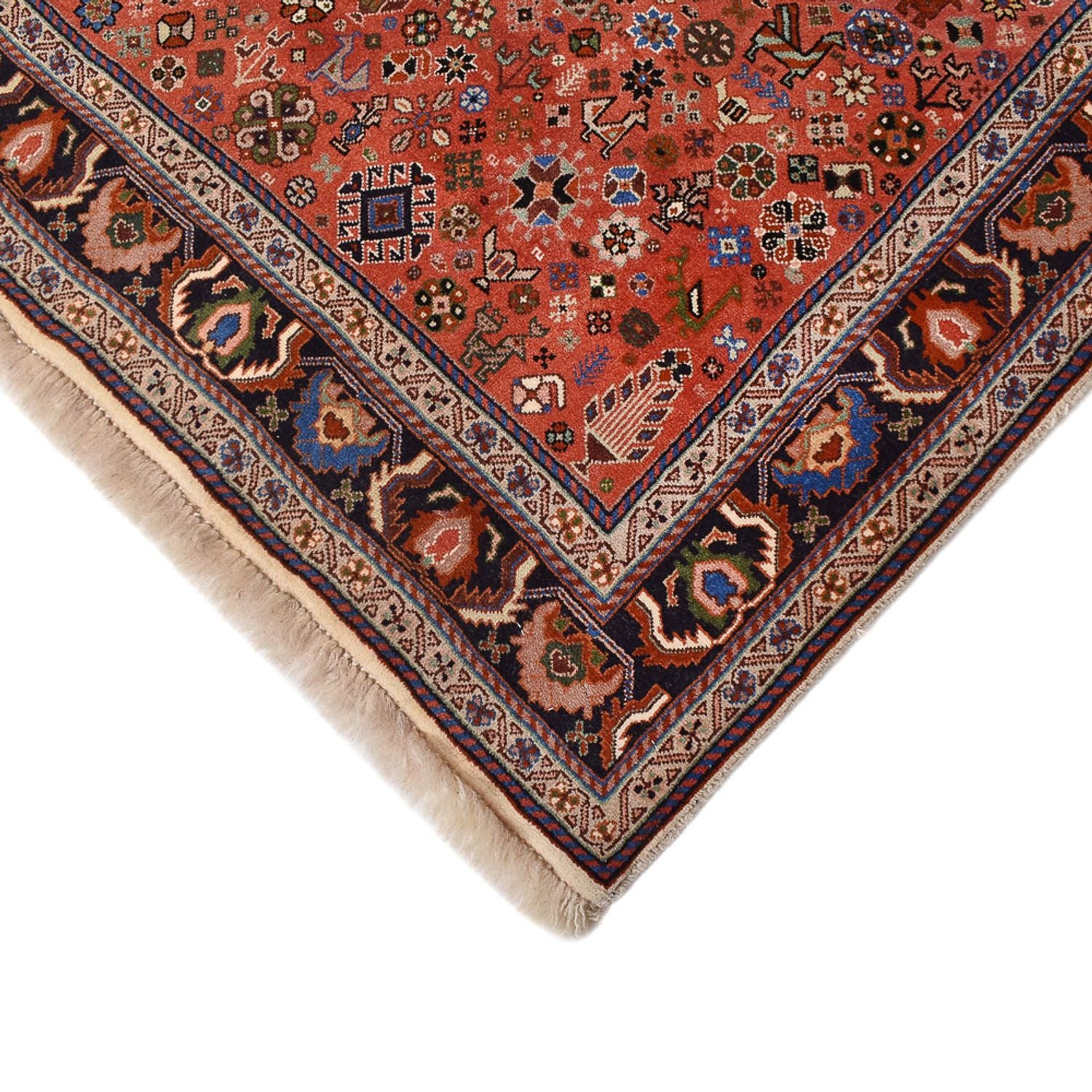 Alfombra Gabbeh - Persa Kashkuli - 260 x 172 cm - rojo