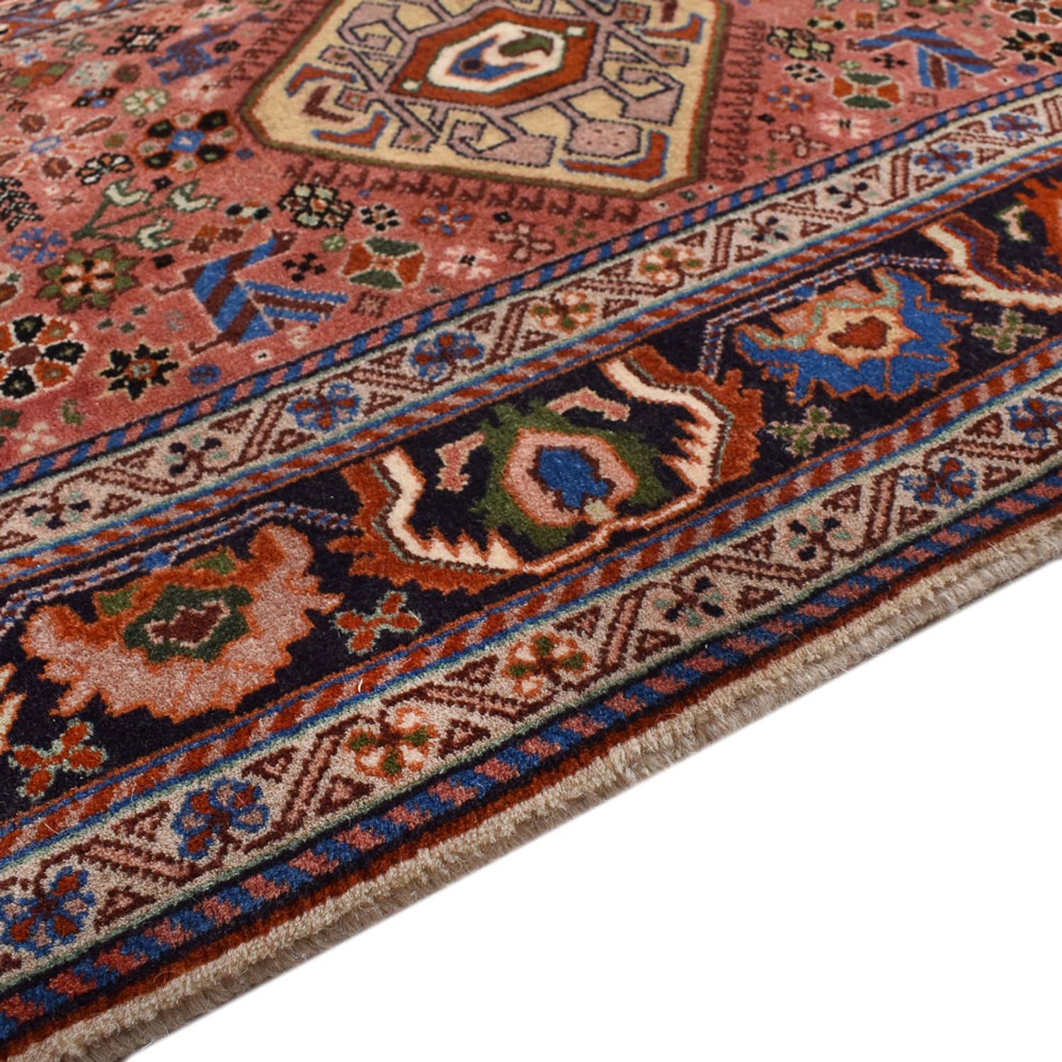 Alfombra Gabbeh - Persa Kashkuli - 260 x 172 cm - rojo
