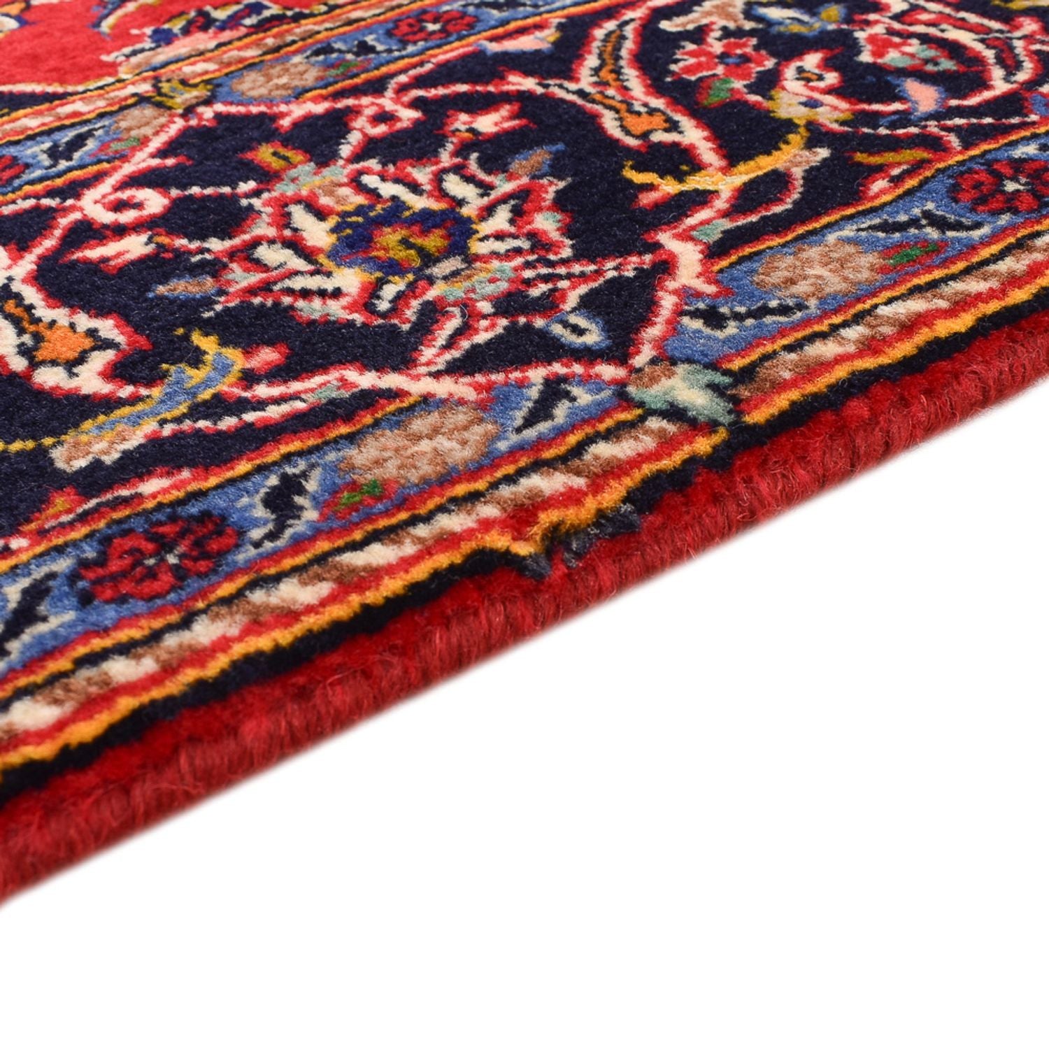 Alfombra persa - Keshan - 175 x 118 cm - rojo