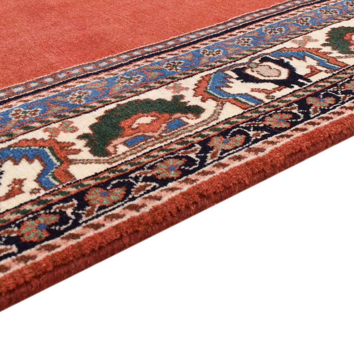 Alfombra Gabbeh - Persa Kashkuli - 228 x 139 cm - rojo