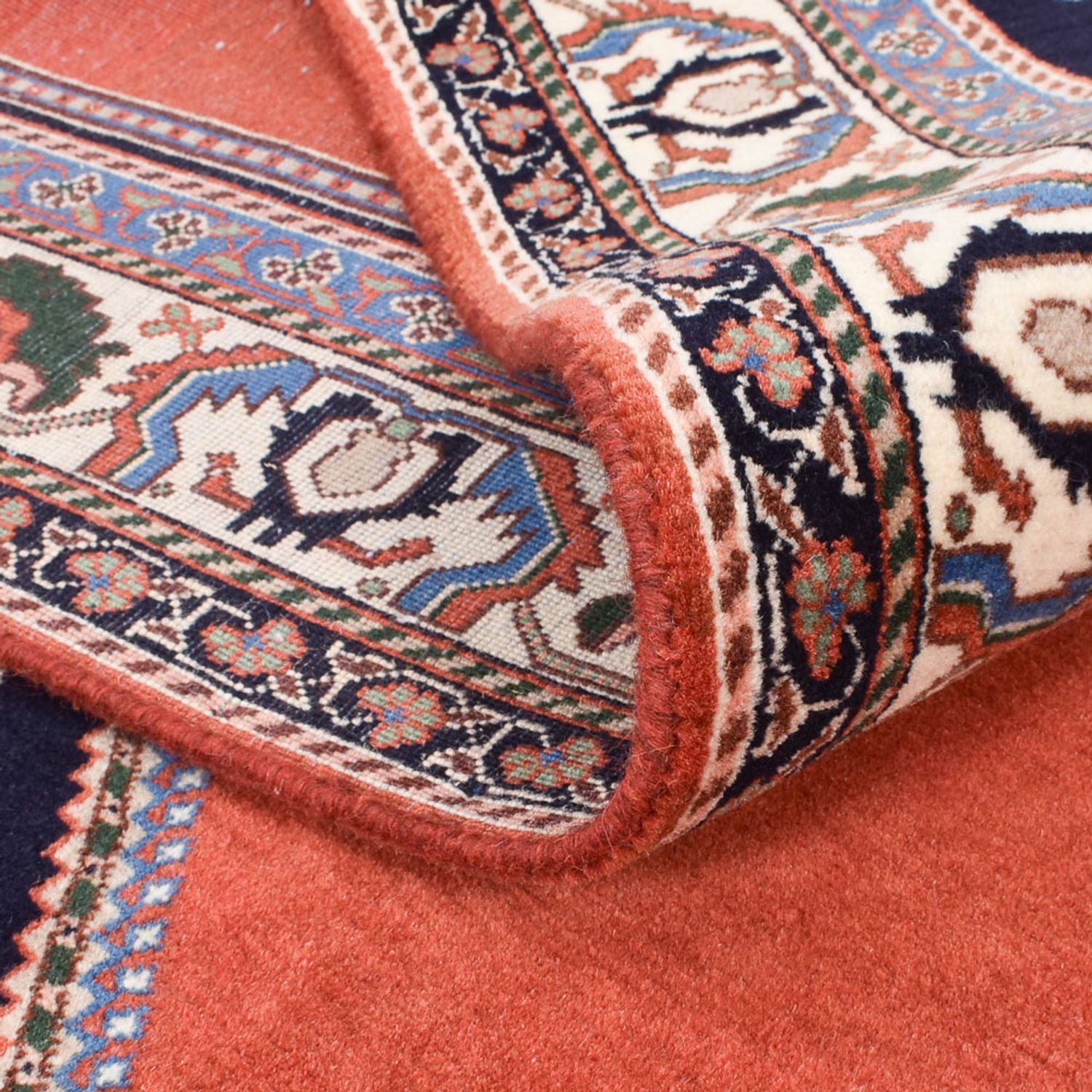 Alfombra Gabbeh - Persa Kashkuli - 228 x 139 cm - rojo