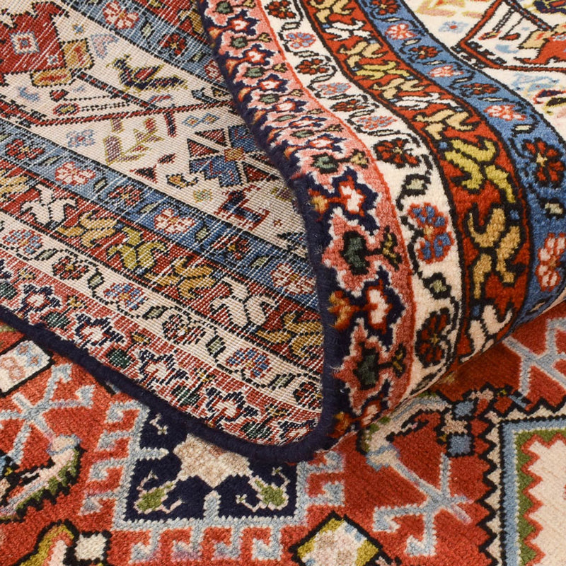 Alfombra Gabbeh - Persa Kashkuli - 330 x 195 cm - rojo claro