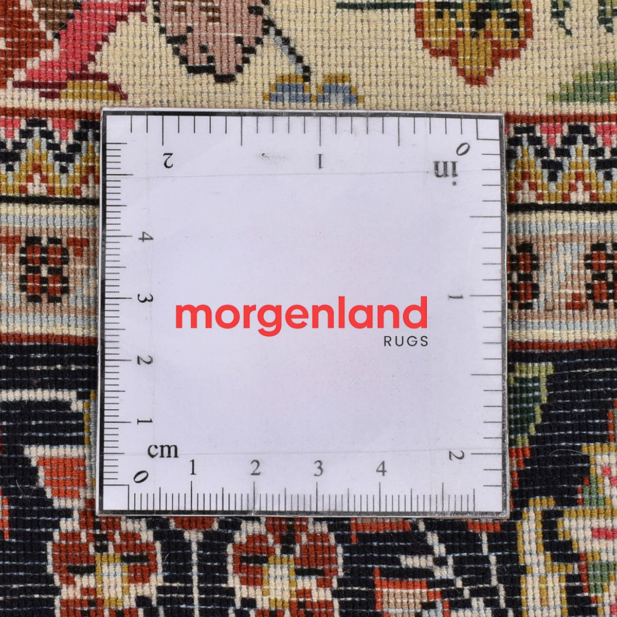 Alfombra de pasillo Alfombra Persa - Ghom - Royal - 204 x 57 cm - beige