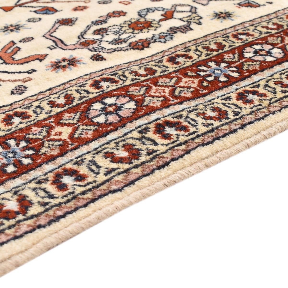Alfombra de pasillo Alfombra Gabbeh - Persa Kashkuli - 213 x 65 cm - beige