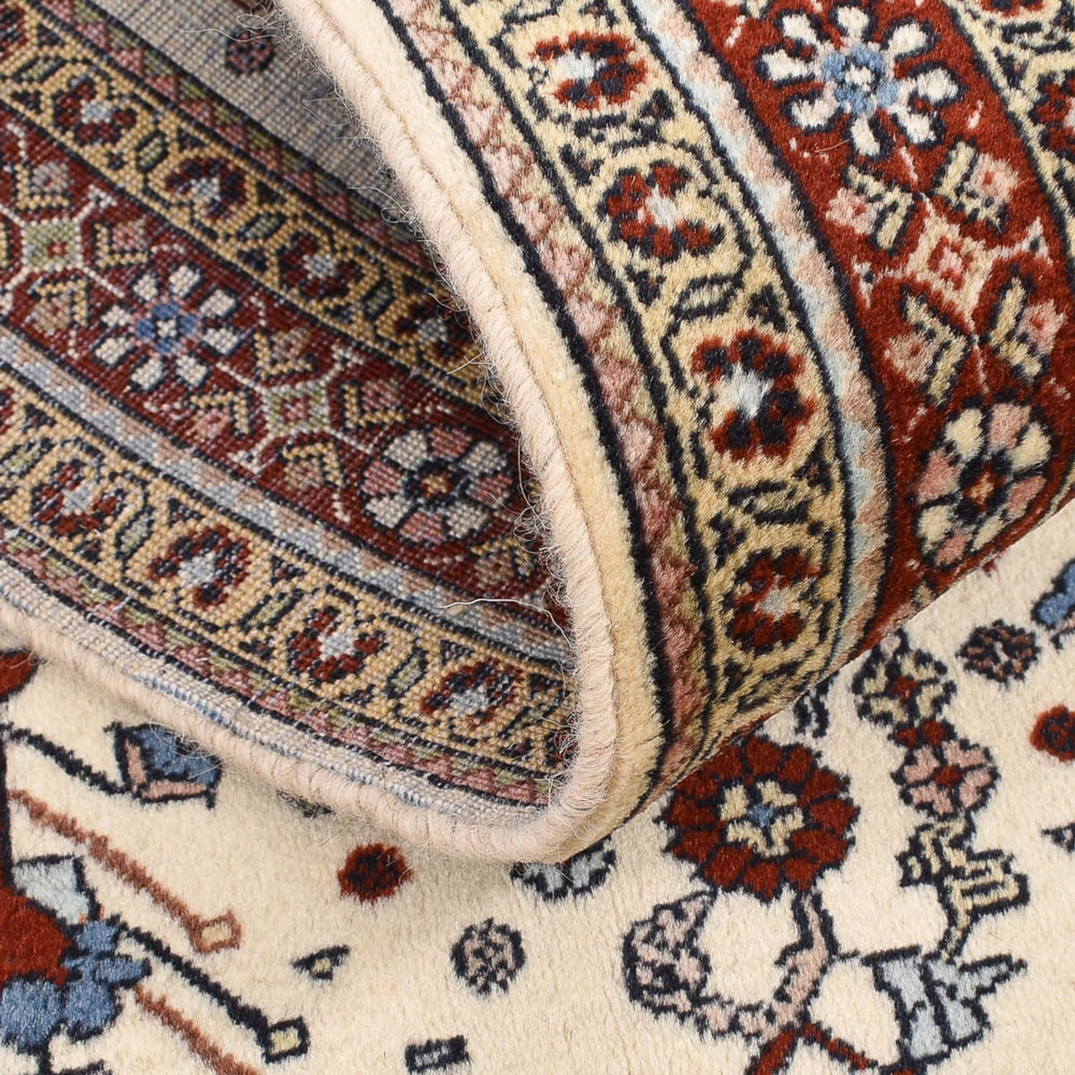 Alfombra de pasillo Alfombra Gabbeh - Persa Kashkuli - 213 x 65 cm - beige