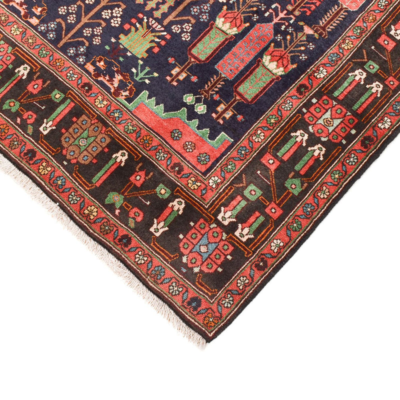 Alfombra persa - Nómada - 243 x 148 cm - rojo claro