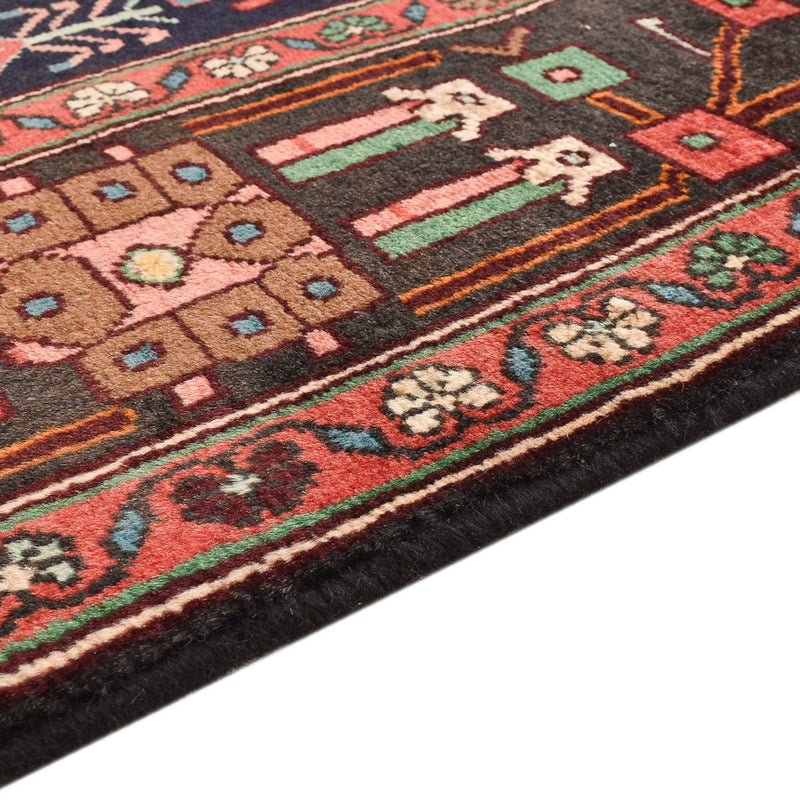 Alfombra persa - Nómada - 243 x 148 cm - rojo claro