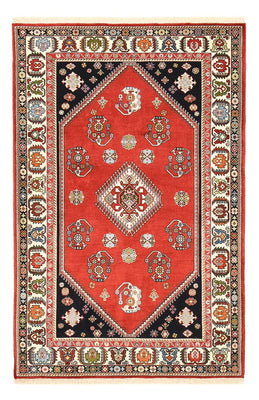 Alfombra Gabbeh - Persa Kashkuli - 203 x 124 cm - rojo