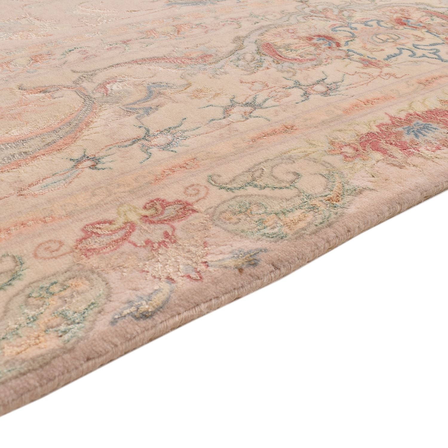 Alfombra Persa - Tabriz - Real - 314 x 200 cm - beige claro