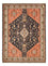 Alfombra Gabbeh - Persa Kashkuli - 233 x 169 cm - azul oscuro