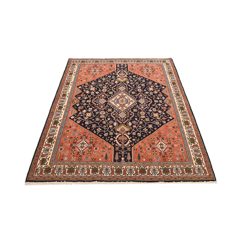 Alfombra Gabbeh - Persa Kashkuli - 233 x 169 cm - azul oscuro