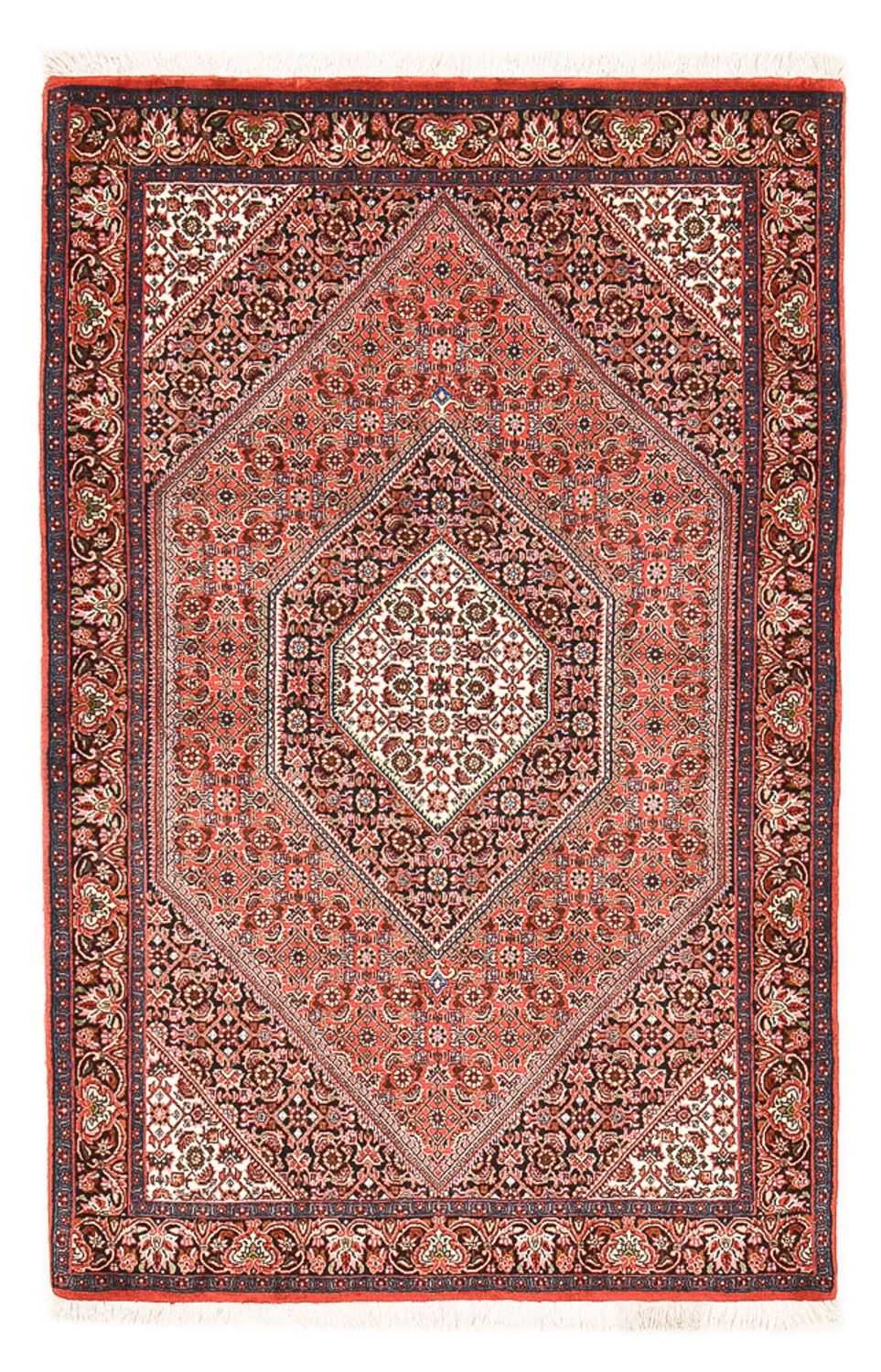 Alfombra persa - Bidjar - 170 x 107 cm - óxido