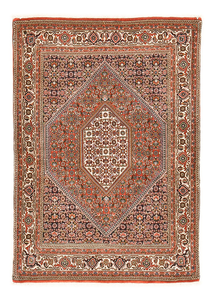 Alfombra persa - Bidjar - 154 x 108 cm - óxido