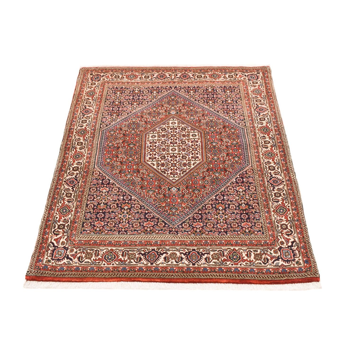 Alfombra persa - Bidjar - 154 x 108 cm - óxido