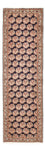 Alfombra de pasillo Alfombra persa - Bidjar - 242 x 72 cm - azul oscuro